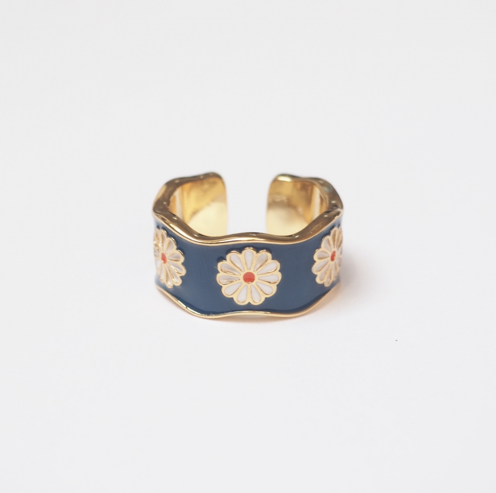 JT Blomsterring Bl JoyTag Norwegian Jewellery Brand